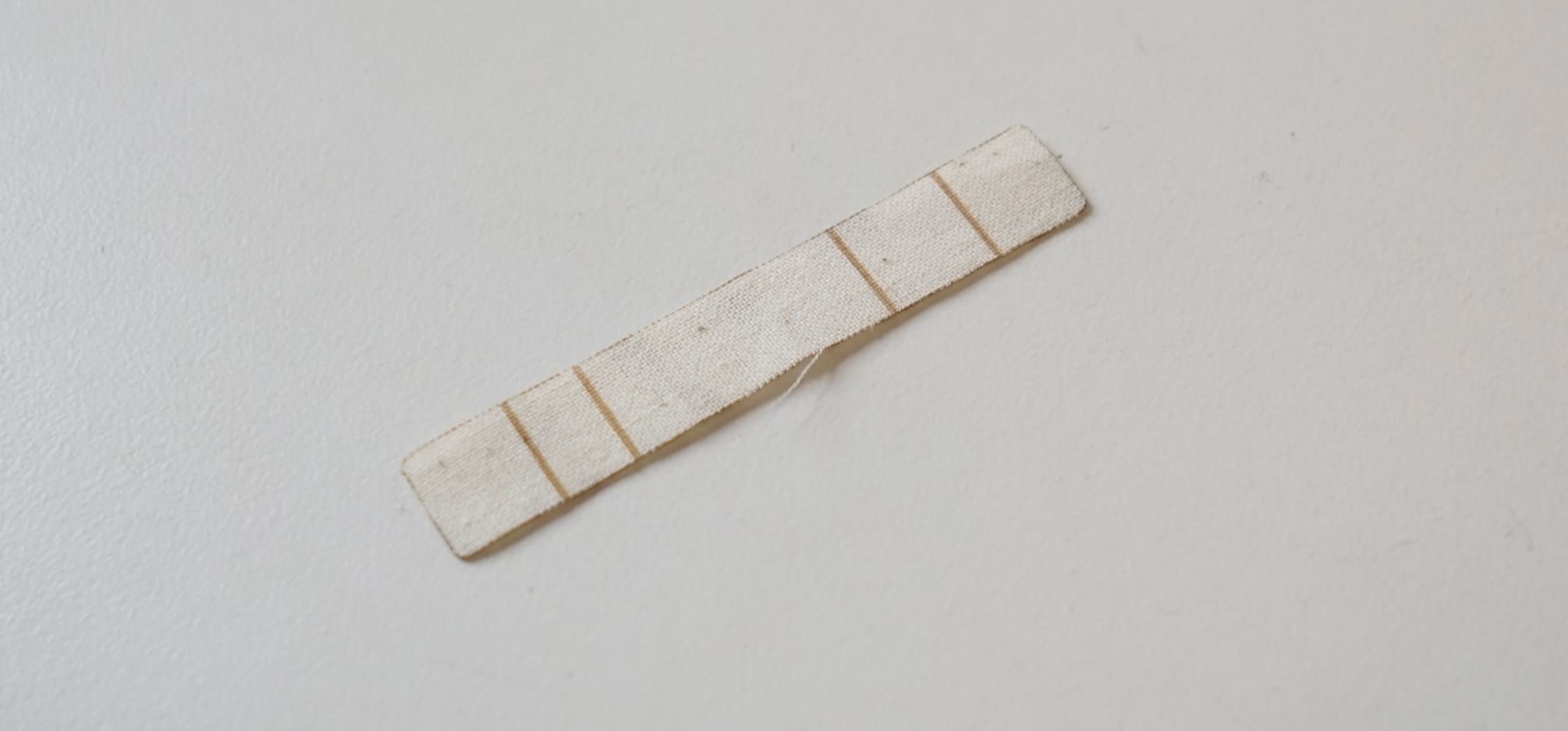 laser cut and etched muslin patch for photoresistor